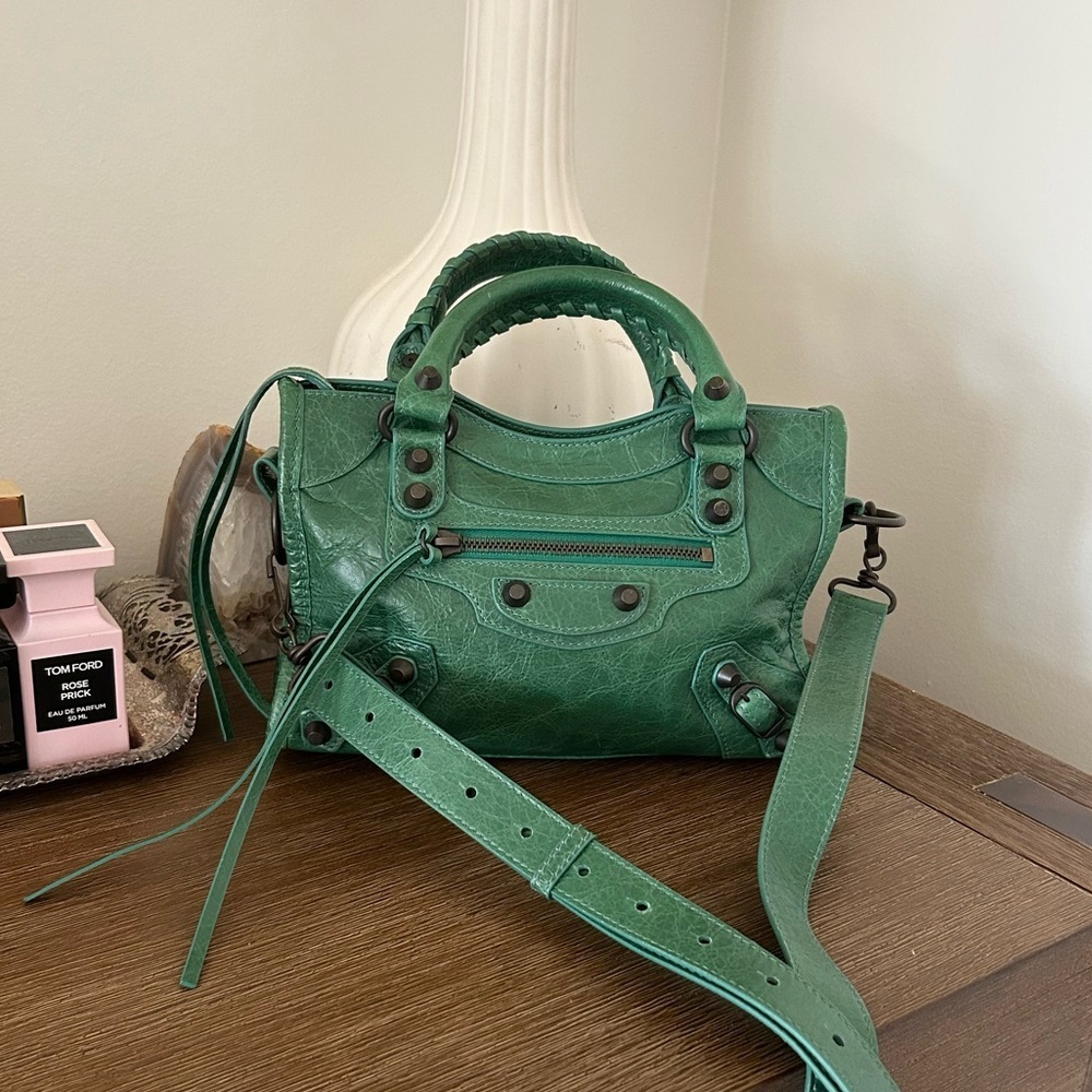 Balenciaga Bag in Emerald Green